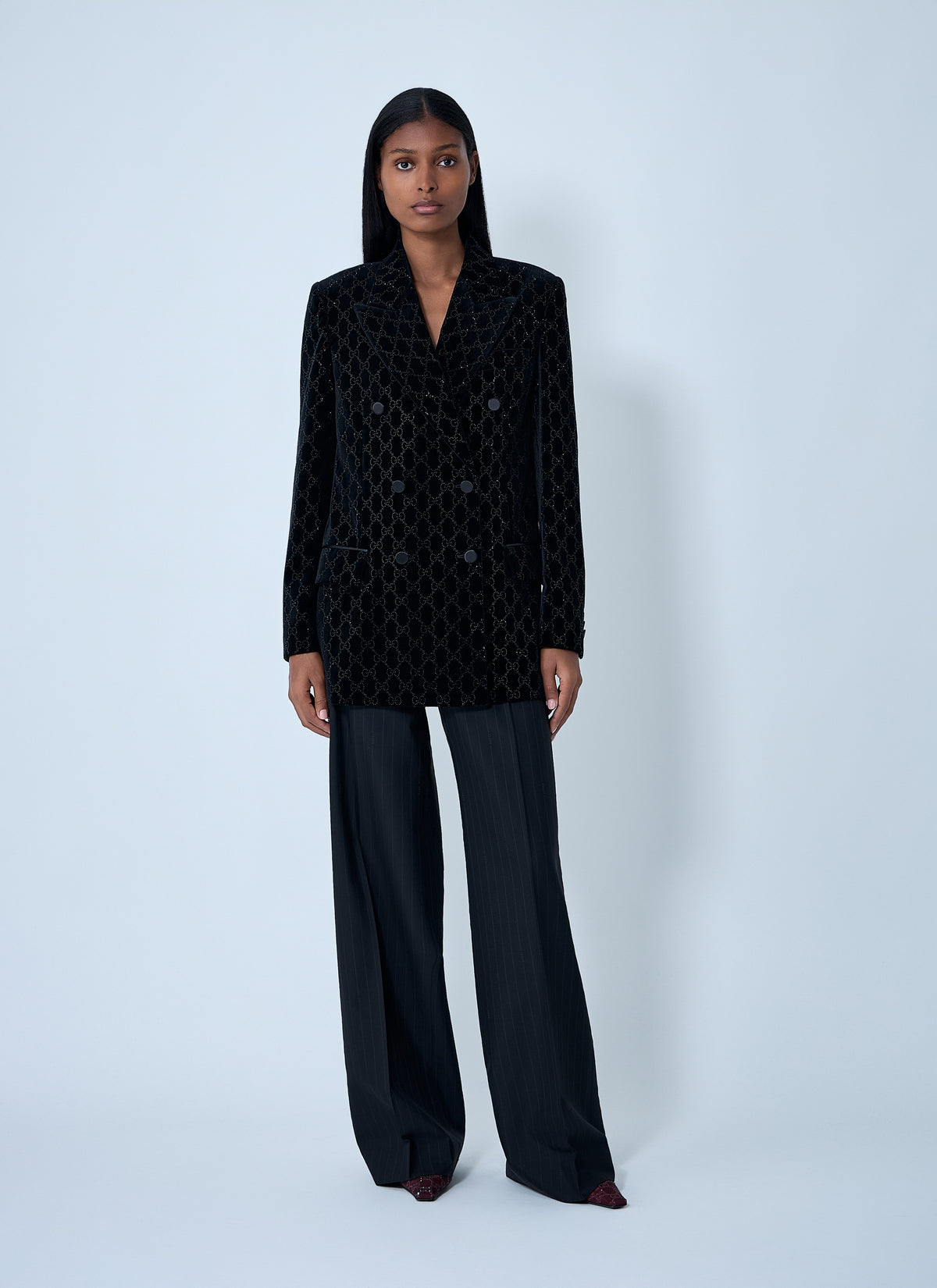 Gucci Women Tailored Wool Pants