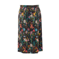 Gucci Women Gucci Flora Allover Printed Silk Midi Skirt