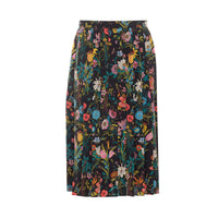 Gucci Women Gucci Flora Allover Printed Silk Midi Skirt