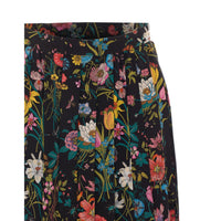 Gucci Women Gucci Flora Allover Printed Silk Midi Skirt