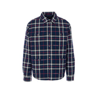 Gucci Gucci Men Gucci Logo Tartan Padded Jacket
