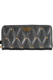 Guess Jeans Chic Contrasting Details Zip Women's Wallet