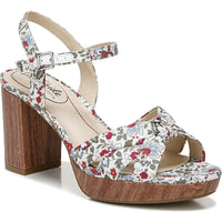 Lucky Womens Knot-Front Slingback Sandals