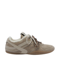 Miu Miu Miu Miu Women Gymnasium Suede And Shearling Sneakers