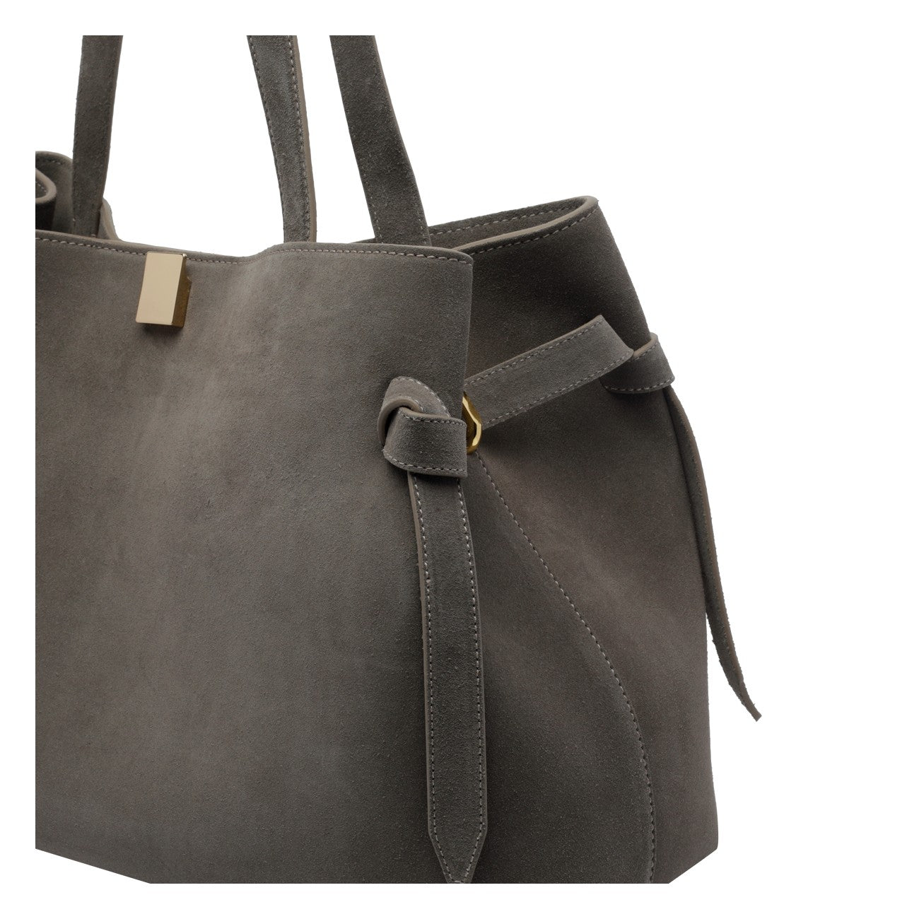 Yuzefi Yuzefi Women Gyoza Suede Tote Bag