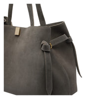 Yuzefi Yuzefi Women Gyoza Suede Tote Bag