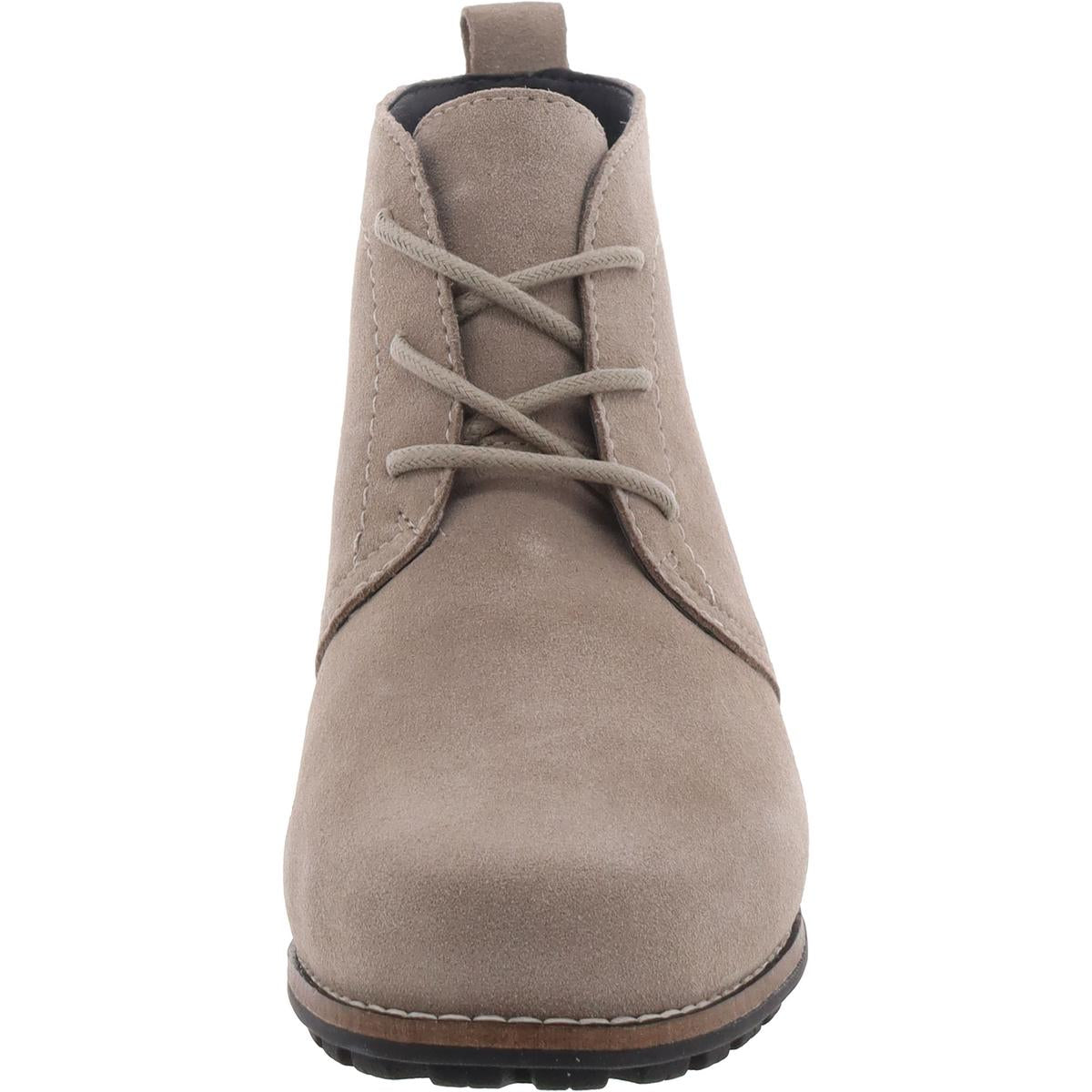 Auburn Womens Padded Insole Round Toe Booties