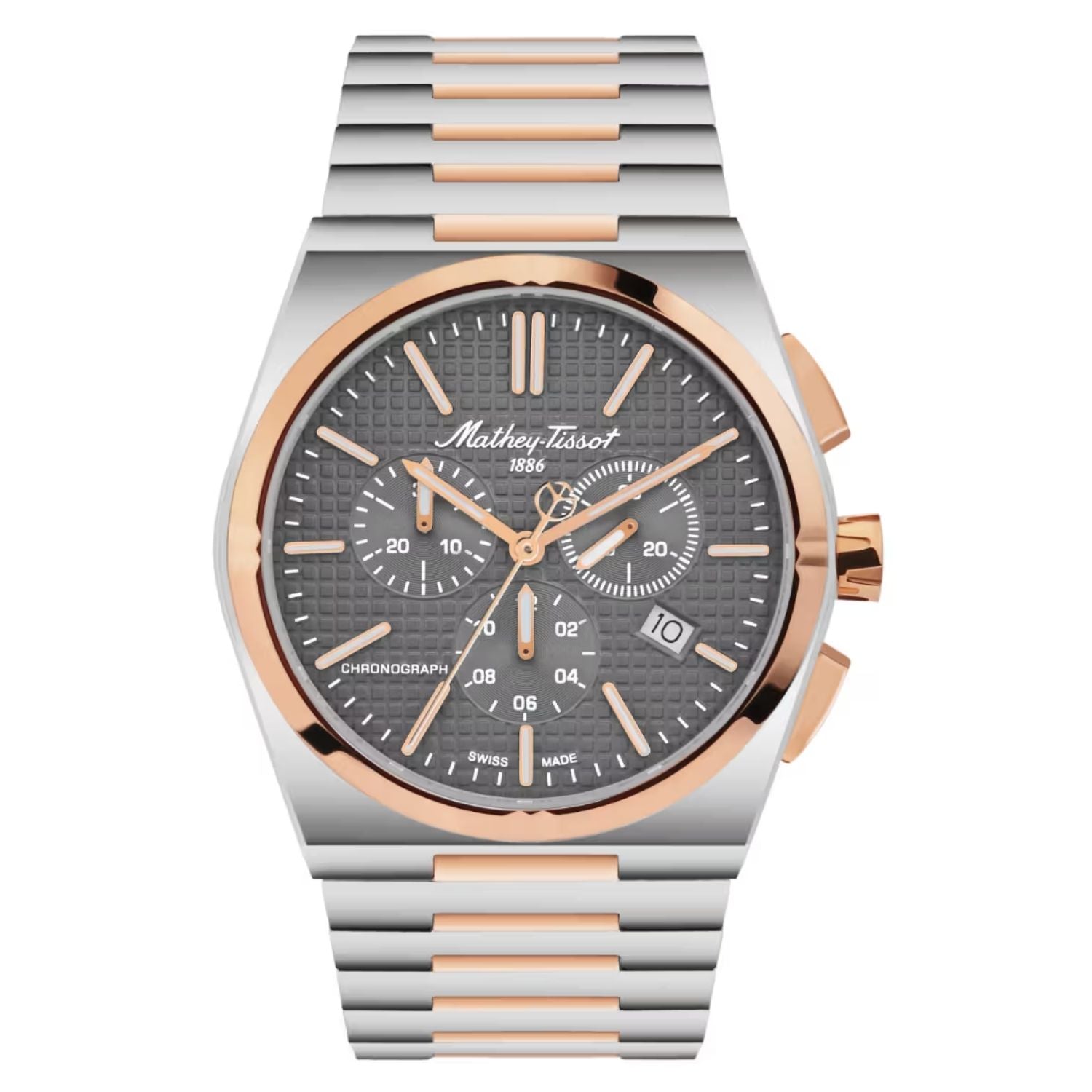 Tissot Tissot Men's Zues Grey Dial Watch - H117CHSK