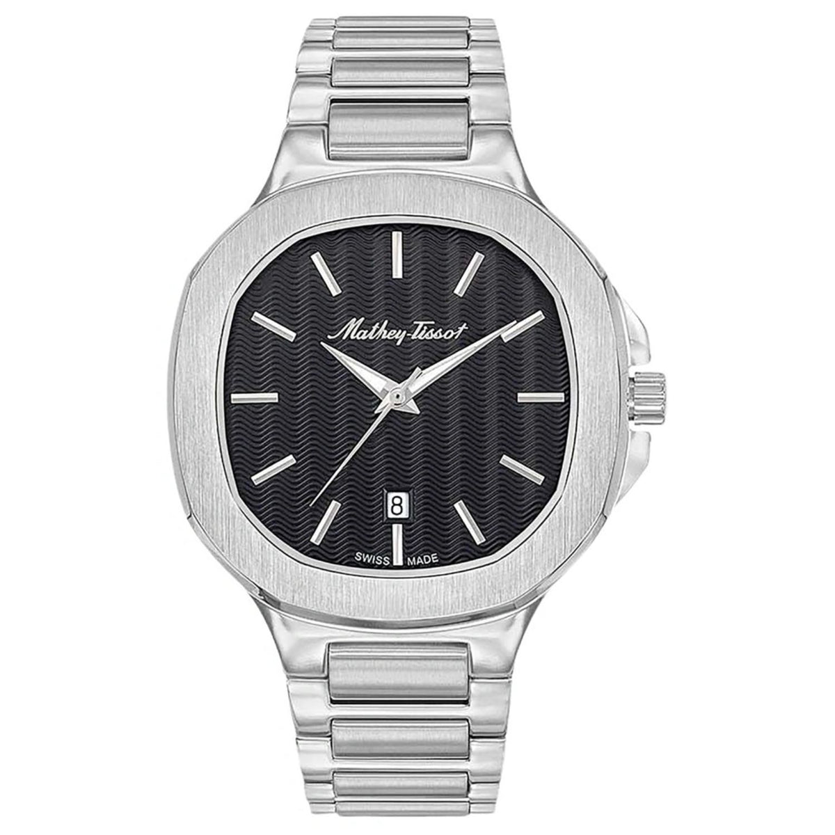 Mathey-Tissot Mathey-Tissot Men's Evasion Black Dial Watch - H152AN