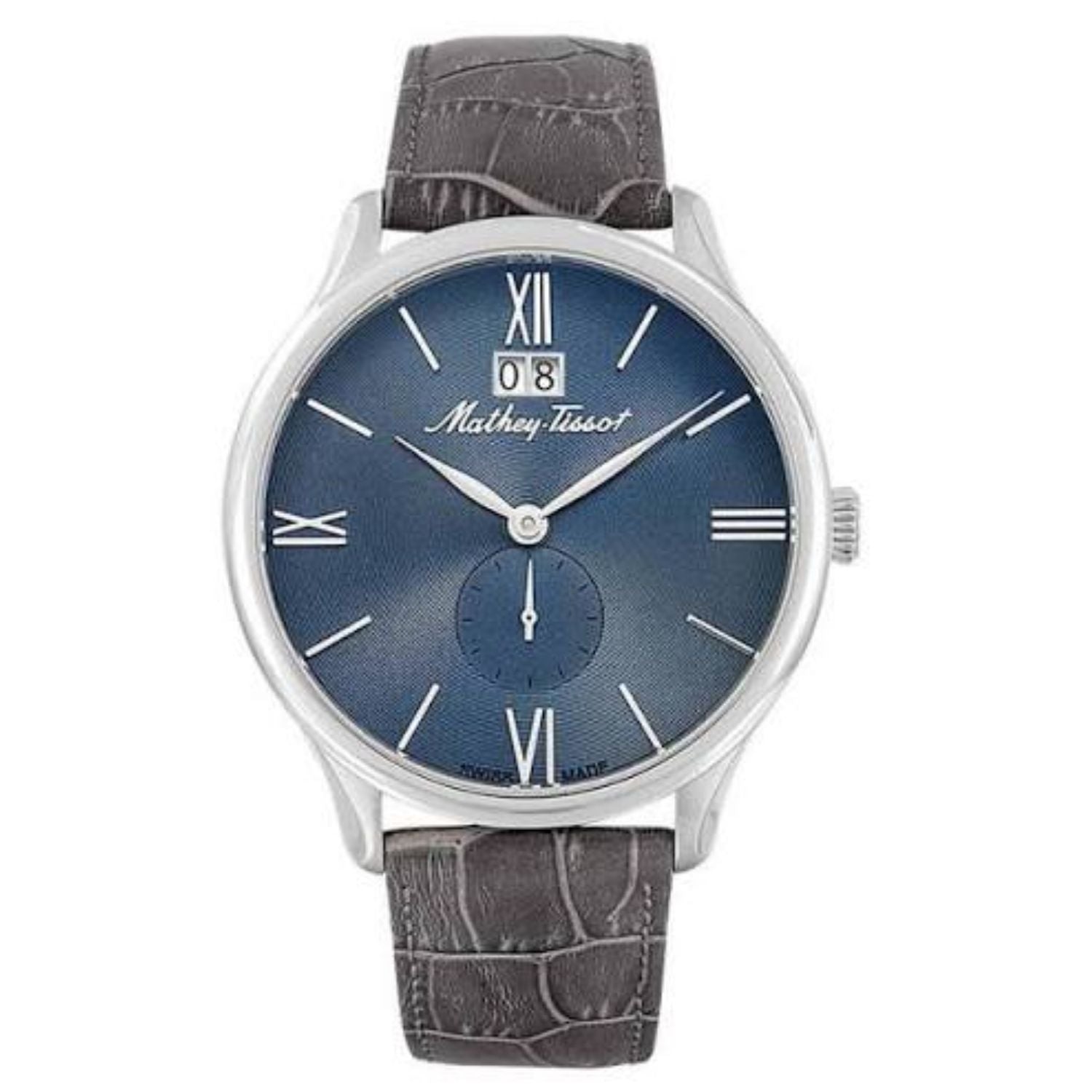 Mathey Tissot Mathey Tissot Men's Edmond Blue Dial Watch - H1886QAS