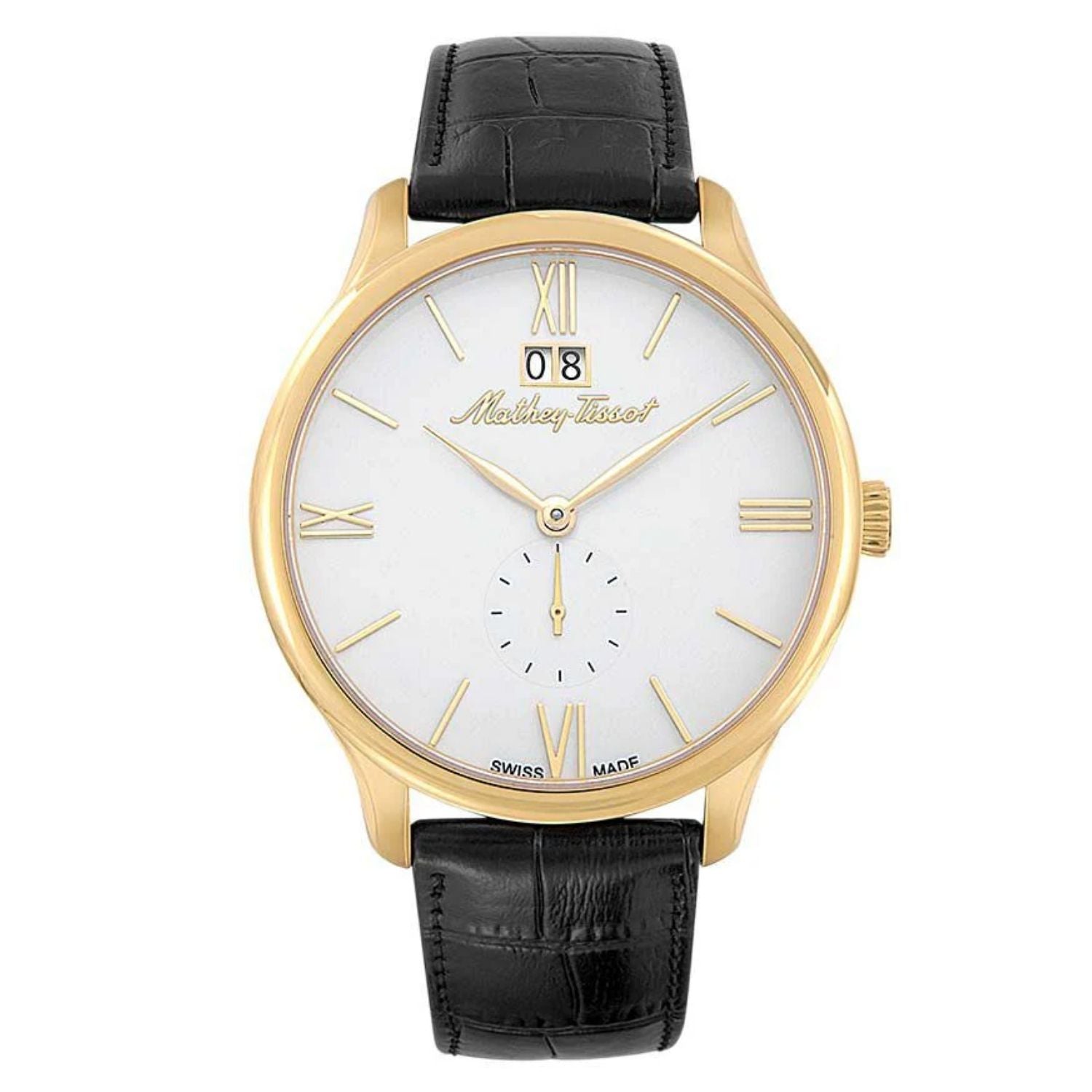 Tissot Tissot Men's Edmond White Dial Watch - H1886QPI