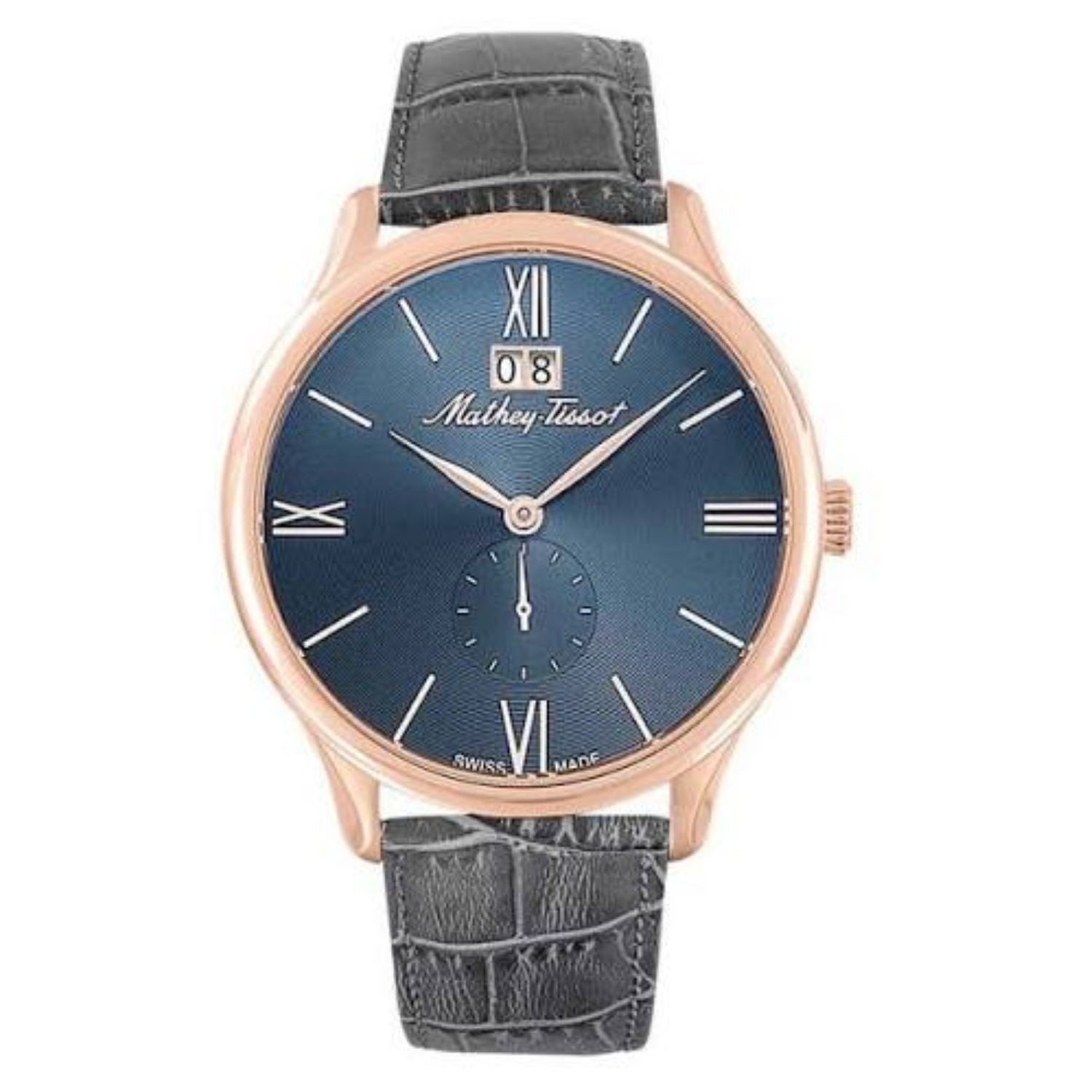 Mathey Tissot Mathey Tissot Men's Edmond Blue Dial Watch - H1886QPS