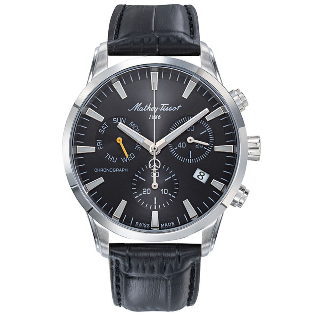 Mathey-Tissot Mathey-Tissot Men's Ares chrono Black Dial Watch - H197CHALN