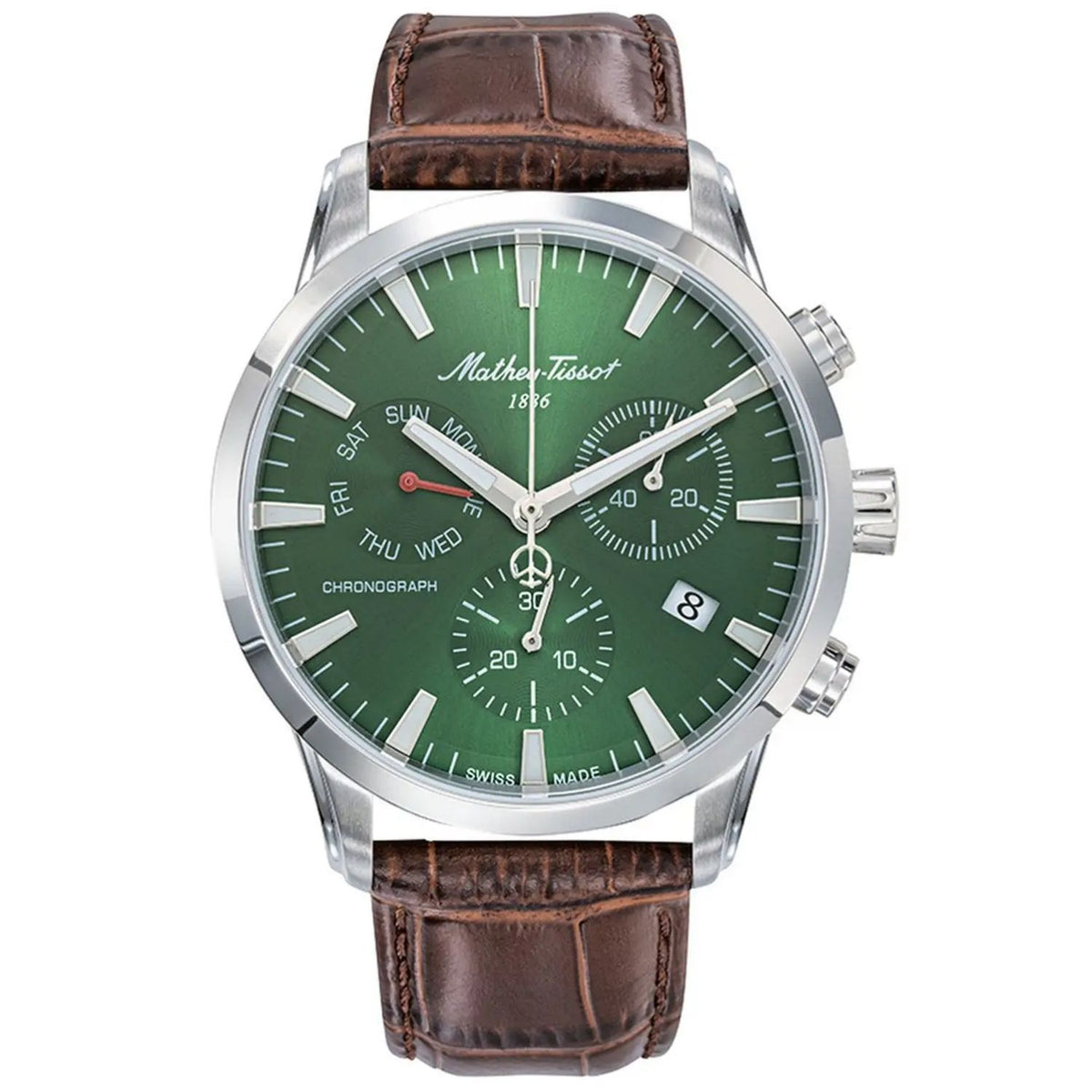 Mathey-Tissot Mathey-Tissot Men's Ares chrono Green Dial Watch - H197CHALV