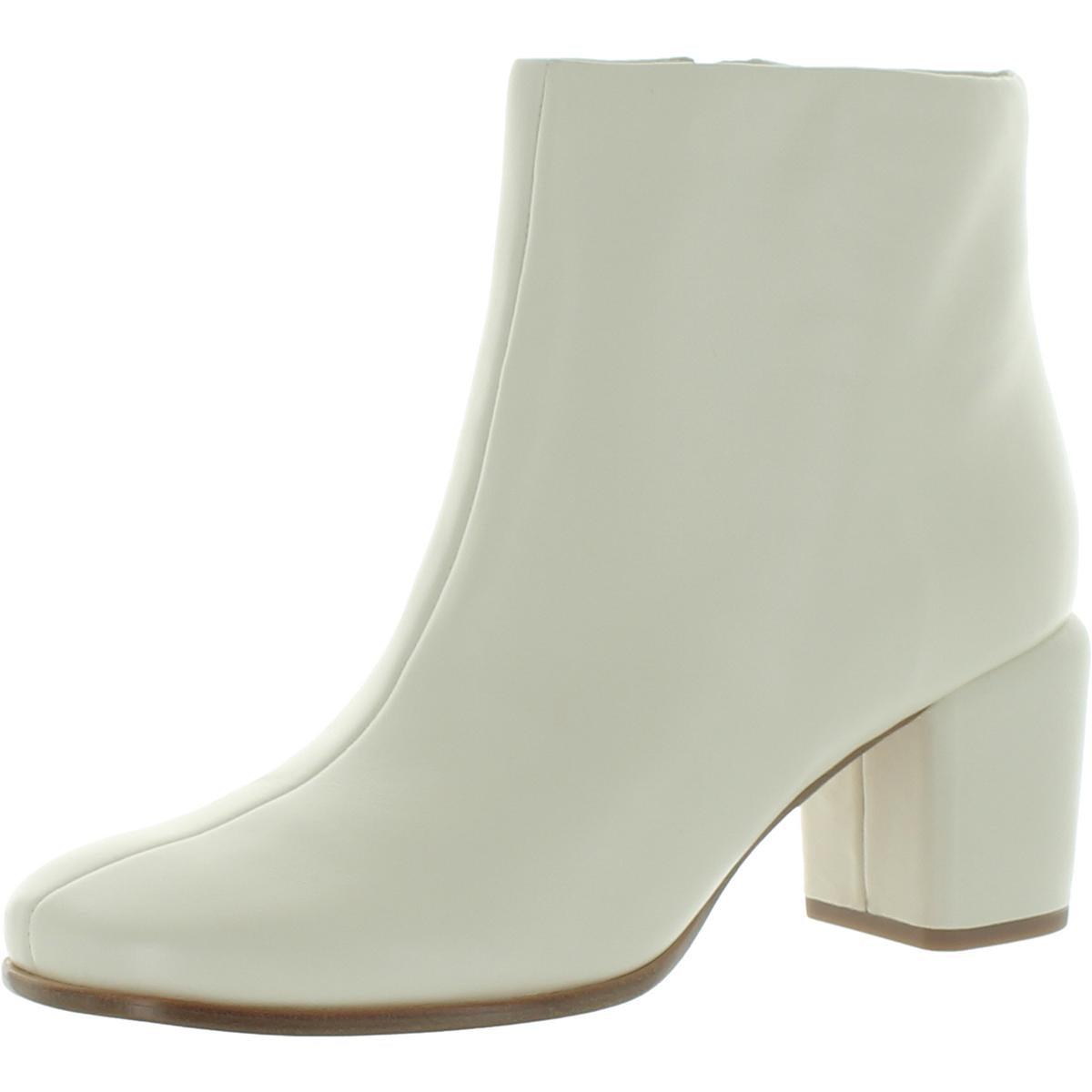 Maggie Womens Zipper Square Toe Ankle Boots