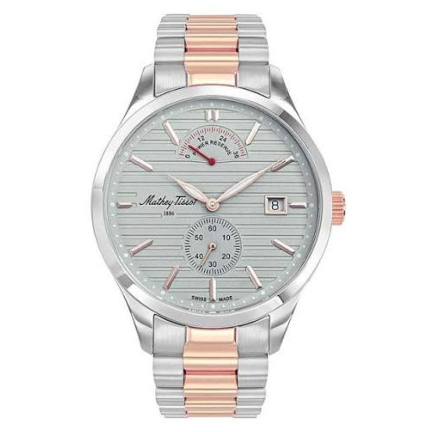 Mathey Tissot Mathey Tissot Men's Urban Grey Dial Watch - H411ATPRRS