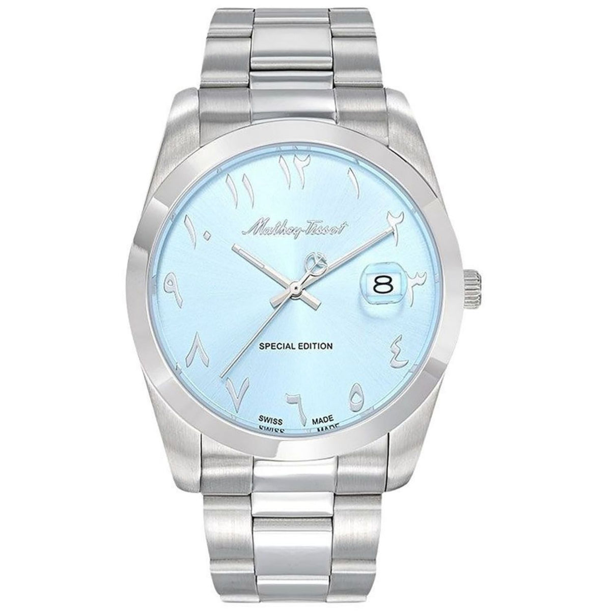 Mathey-Tissot Mathey-Tissot Men's Mathy Orient Blue Dial Watch - H450APSK