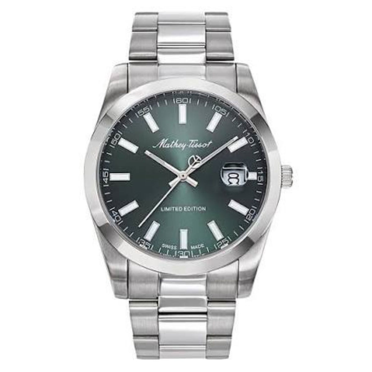 Mathey-Tissot Mathey-Tissot Men's Mathy Sunray Green Dial Watch - H451VE