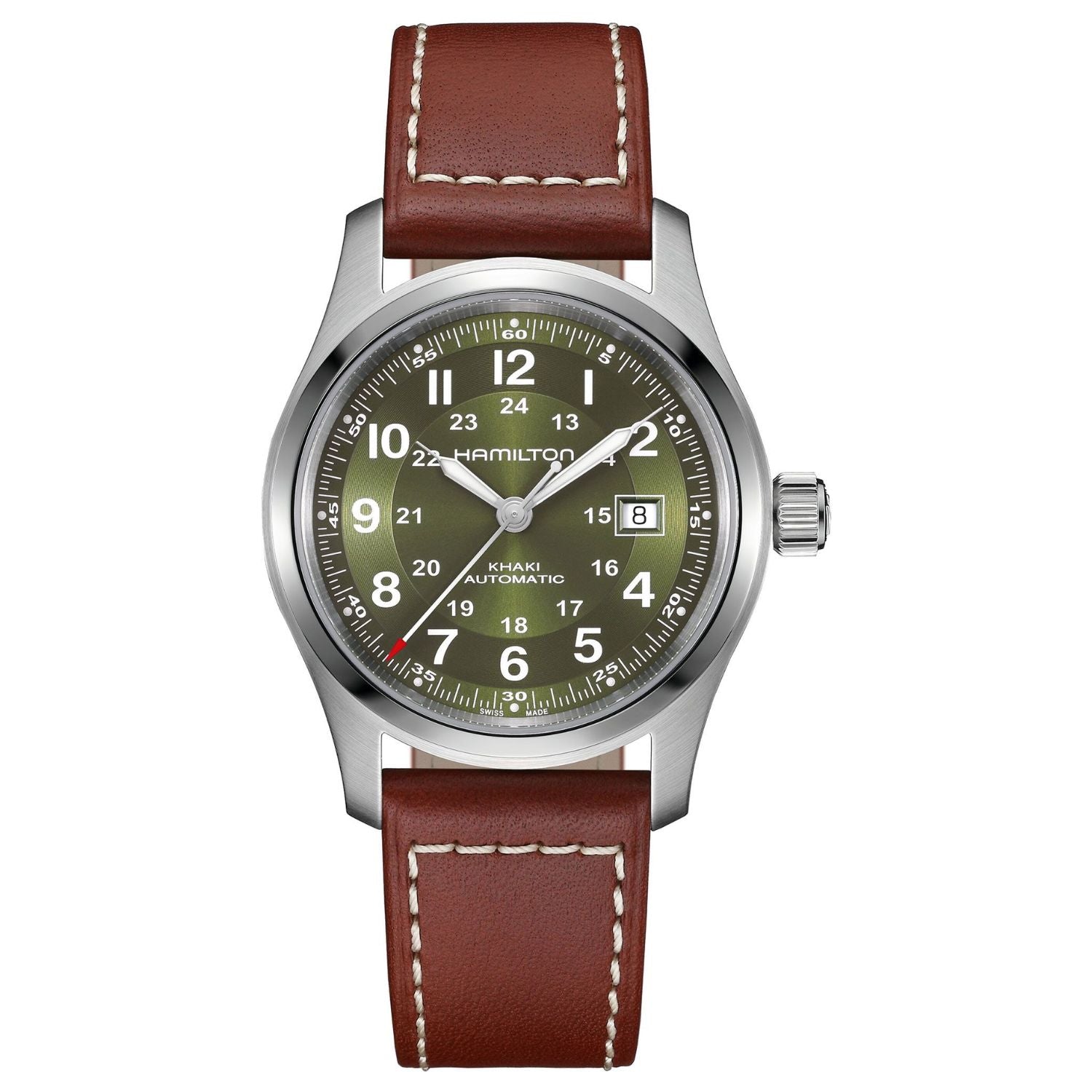 Hamilton Hamilton Men's Khaki Field Green Dial Watch - H70605560