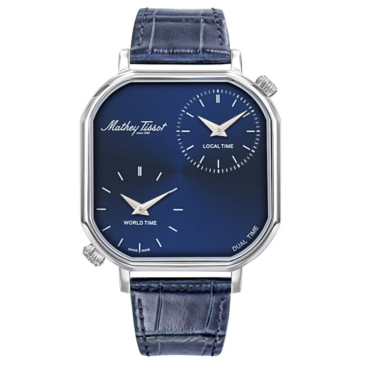 Mathey-Tissot Men's Monsoon Blue Dial Watch - H7917DTALBU