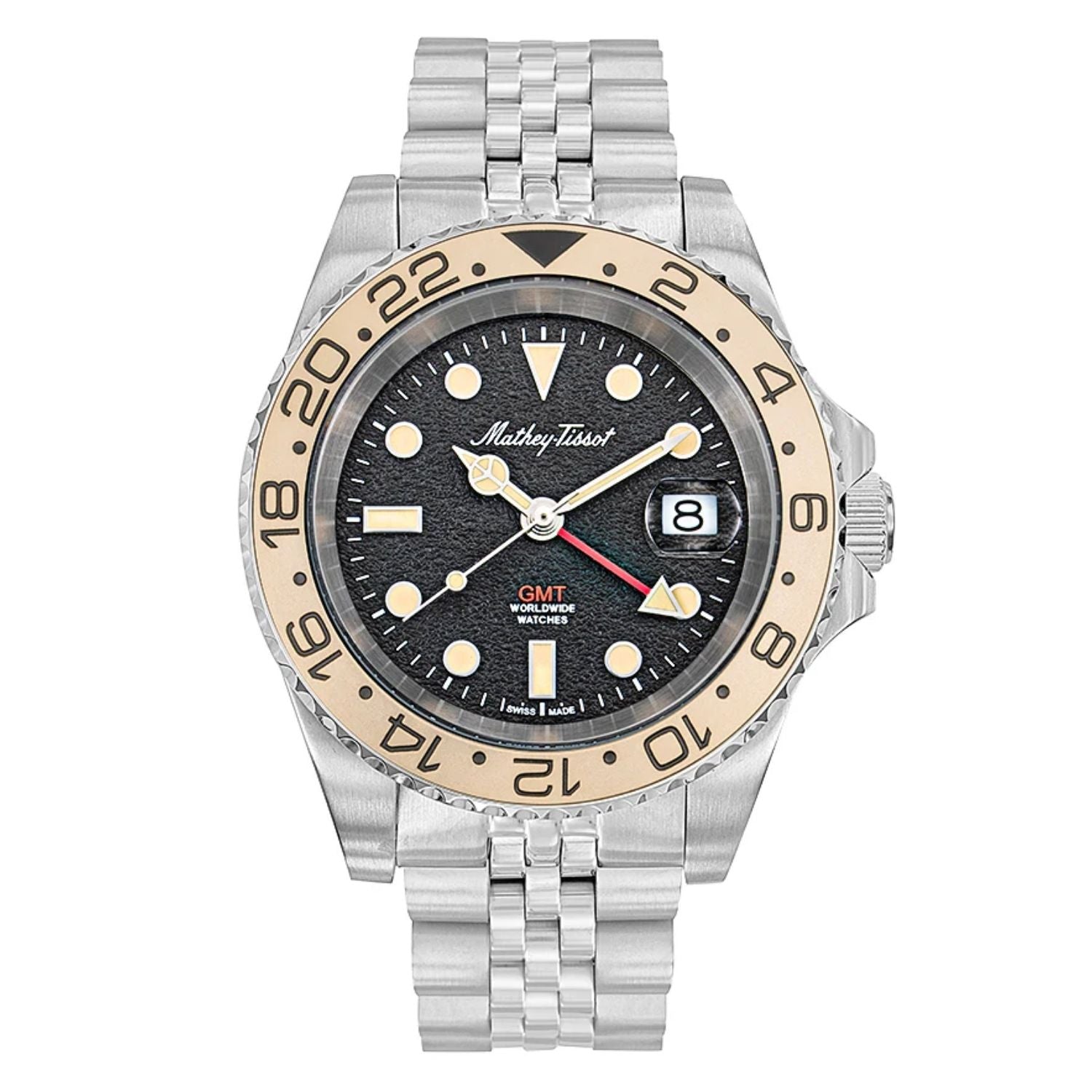 Tissot Tissot Men's Mathy Grey Dial Watch - H903RNC