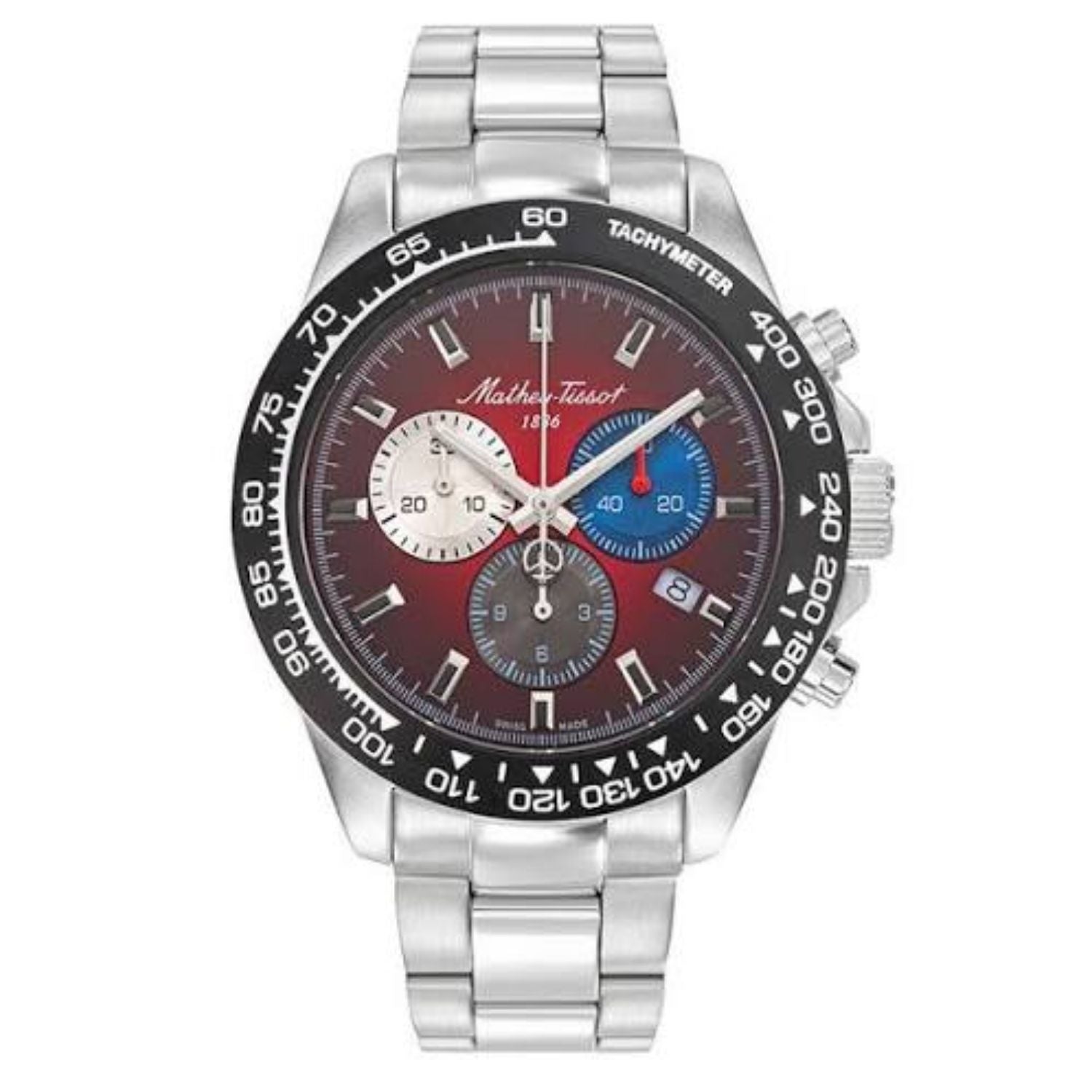 Mathey Tissot Mathey Tissot Men's Mathy Chess Red Dial Watch - H938CHAR