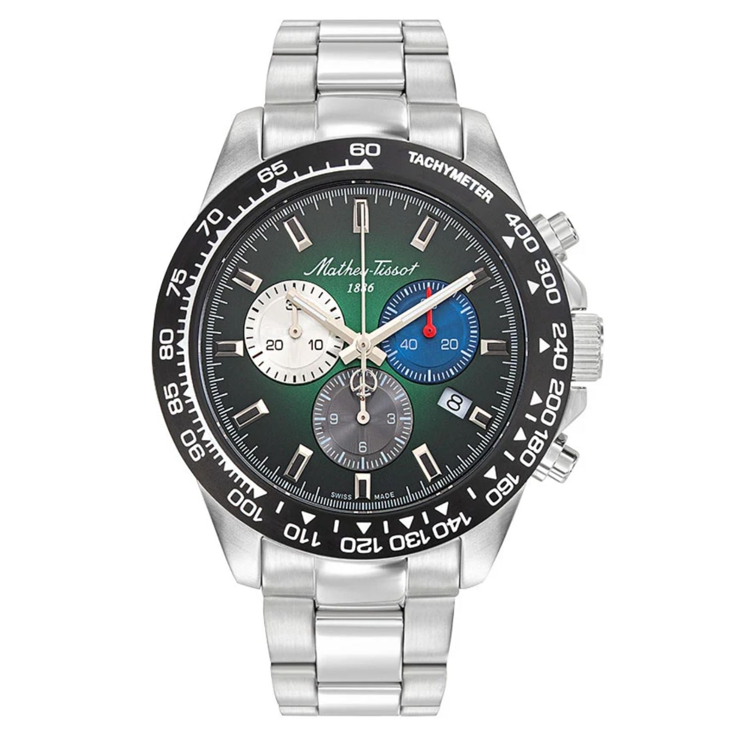 Mathey Tissot Mathey Tissot Men's Mathy Chess Black Dial Watch - H938CHAV