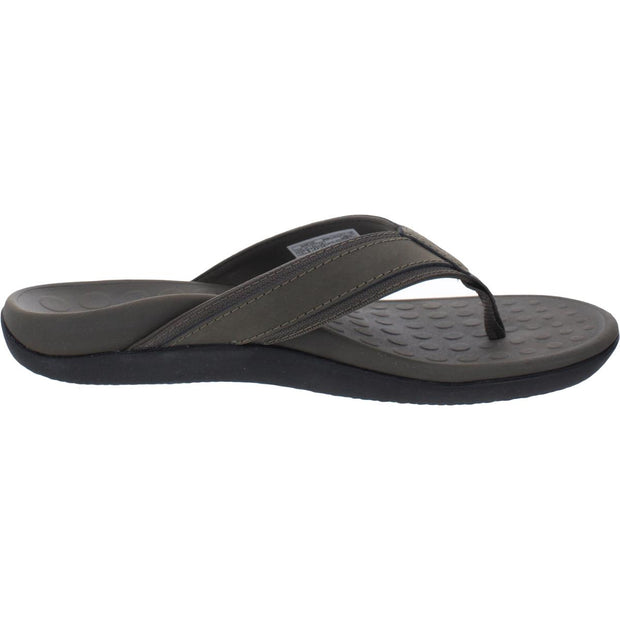 TIDE Womens Nubuck Thong Slide Sandals