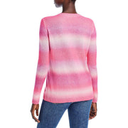 Womens Cashmere Ombre Pullover Sweater