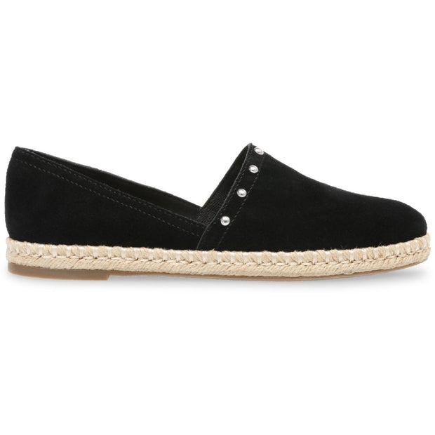 Kaily Womens Suede Studded Espadrilles