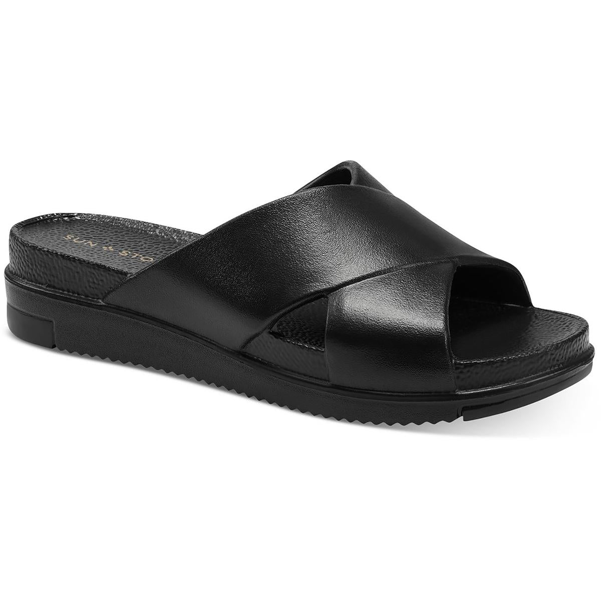 Islla Womens Platforms Slip On Slide Sandals