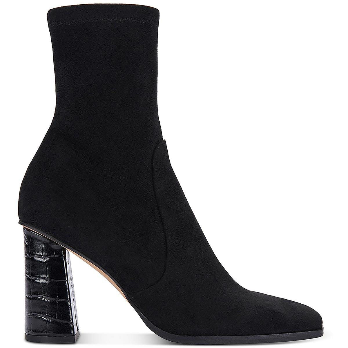 Petya Womens Padded Insole Suede Mid-Calf Boots