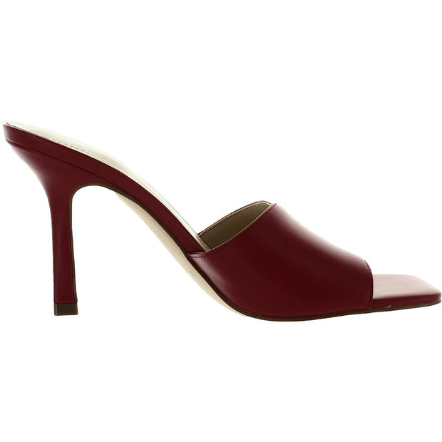 Danria Womens Solid Peep-Toe Heels