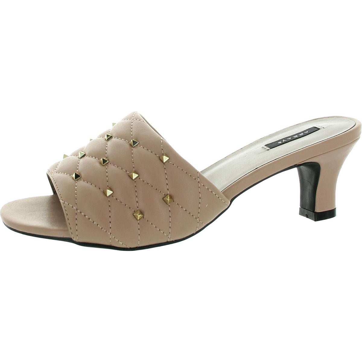 Womens Quilted Man Made Heels