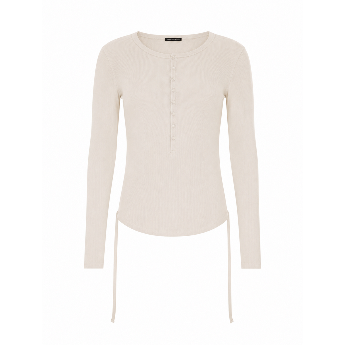 Ann Demeulemeester Men Hamar Wrinkled Long Sleeves Top