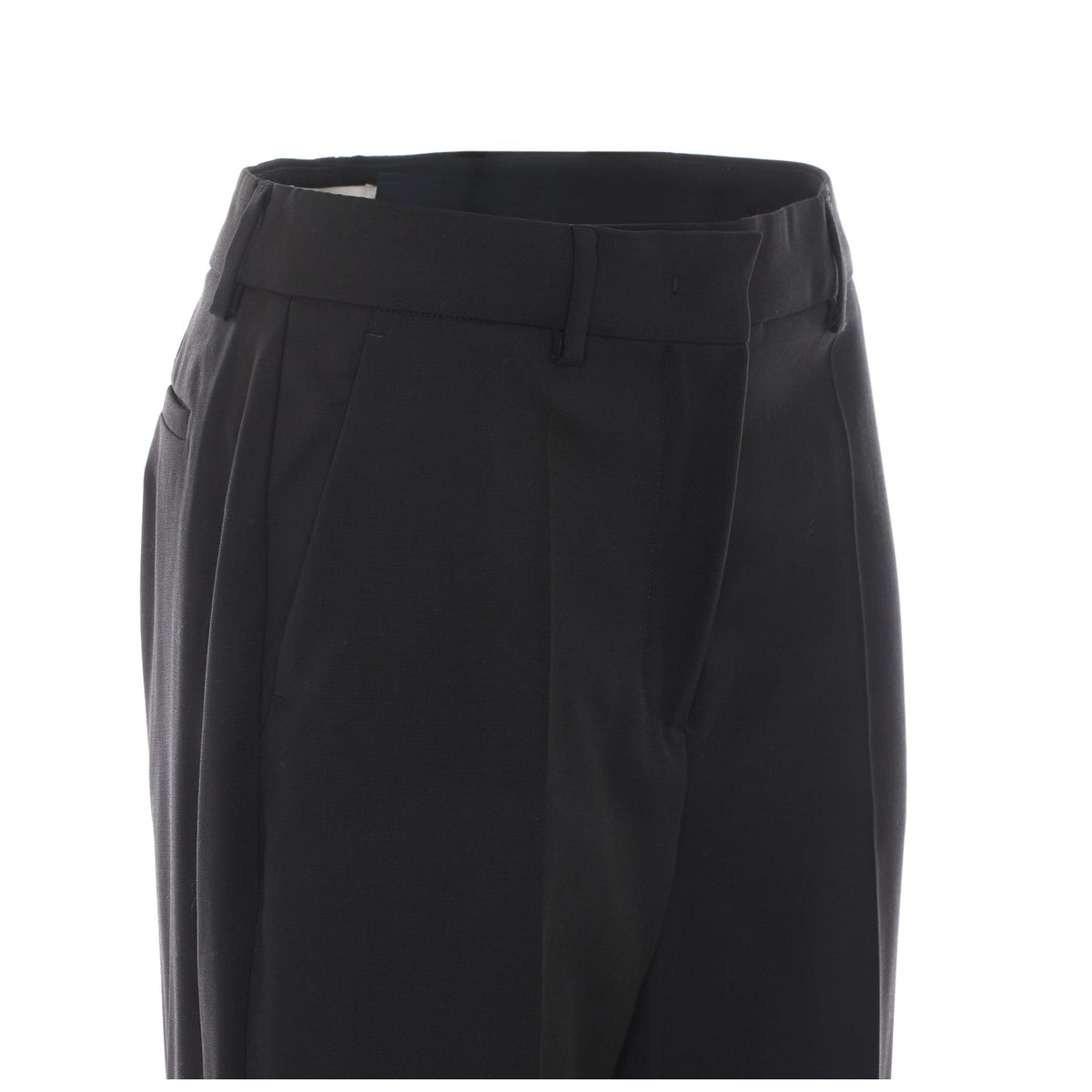 Sportmax Women Hangar Natural Stretch Pure Wool Flare Pants
