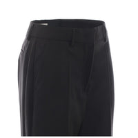 Sportmax Women Hangar Natural Stretch Pure Wool Flare Pants