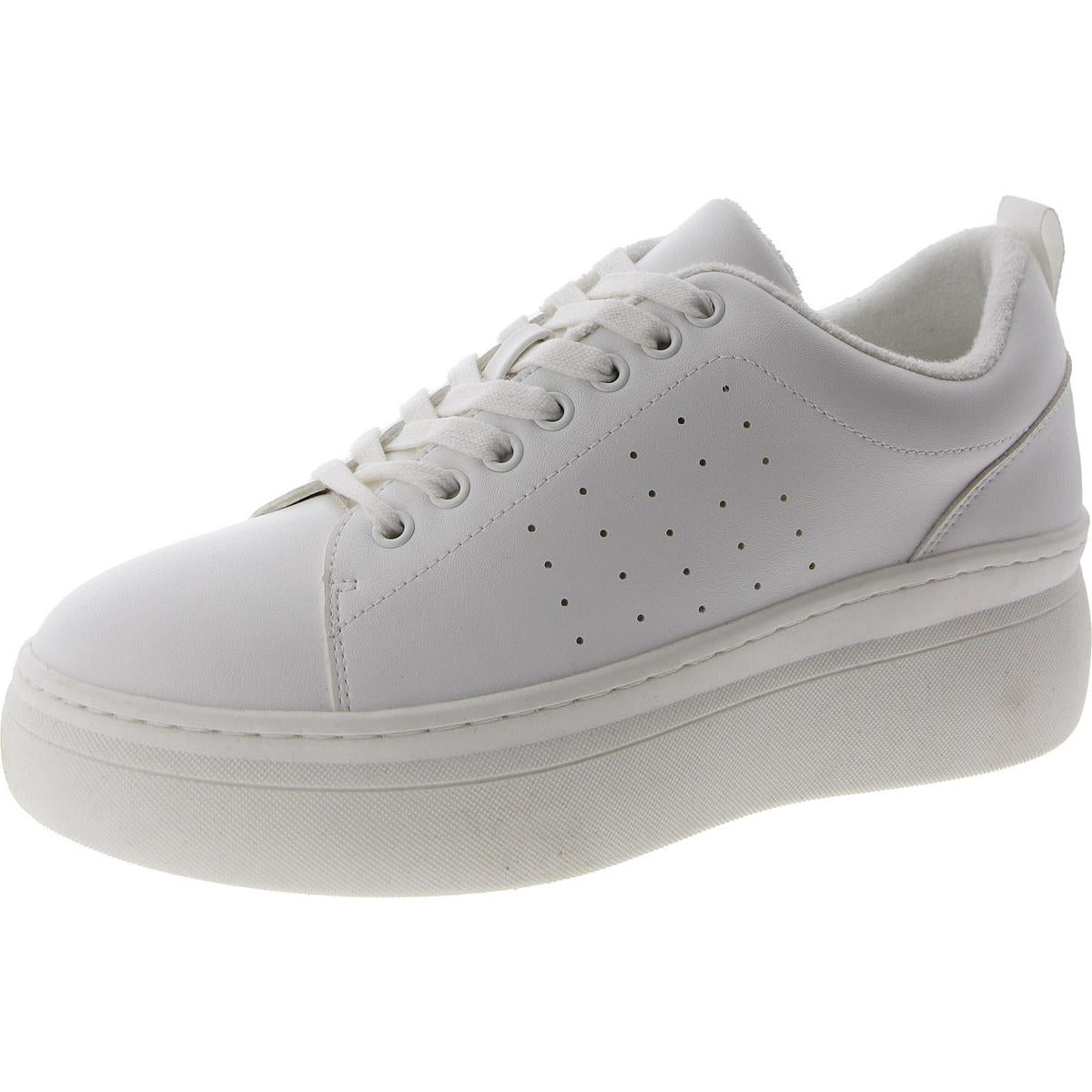 Perceive Womens Lace-Up Trainer Casual And Fashion Sneakers