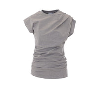 Ganni Ganni Women Heavy Draped T-Shirt