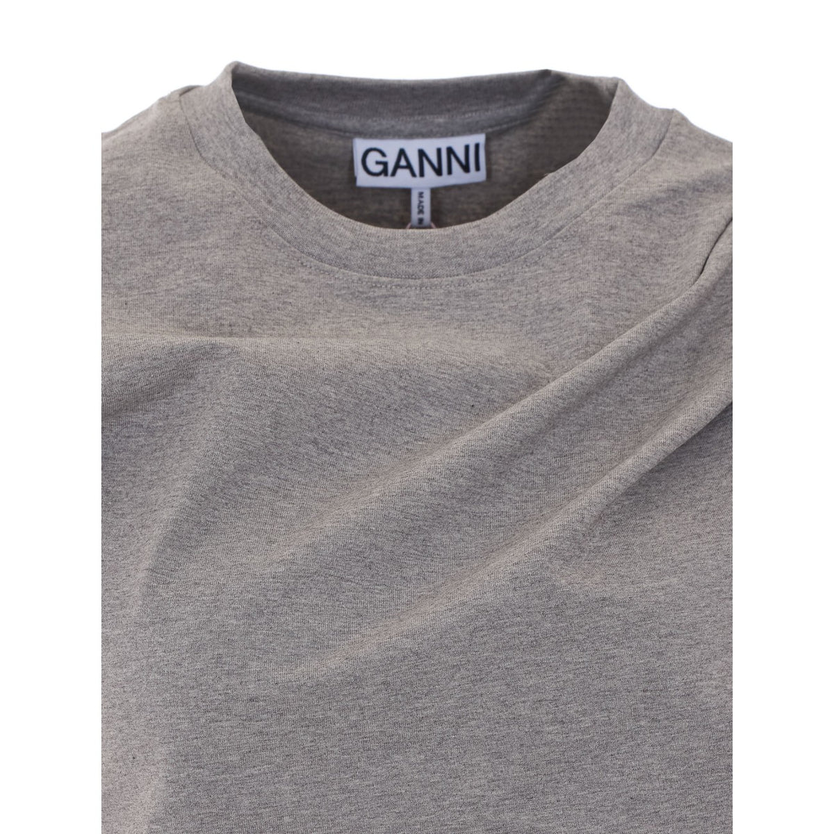 Ganni Ganni Women Heavy Draped T-Shirt