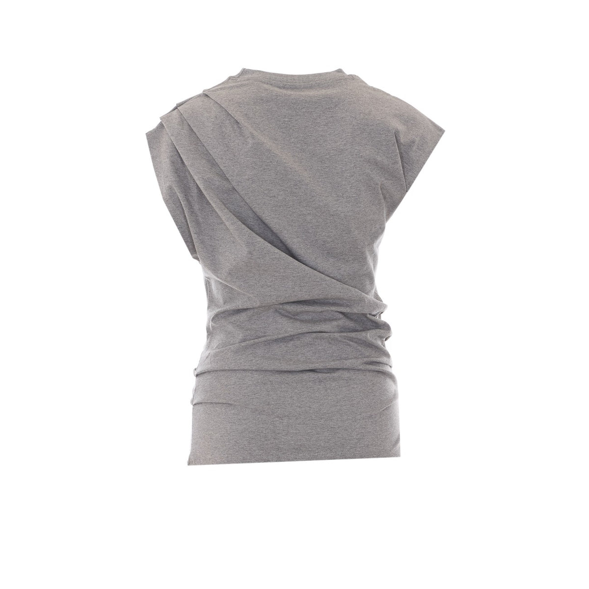 Ganni Ganni Women Heavy Draped T-Shirt