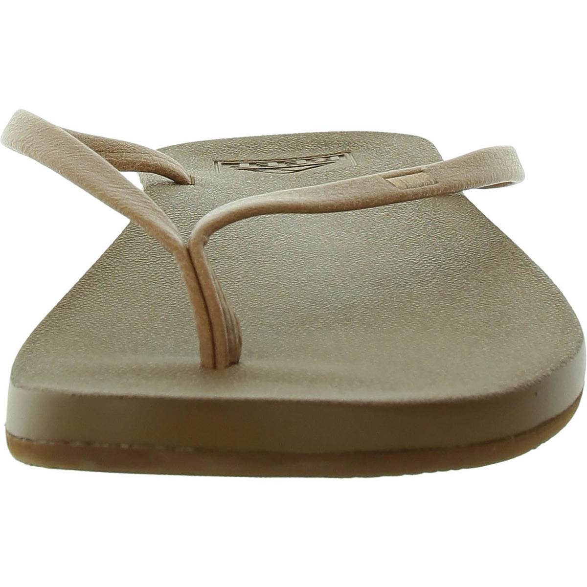 Womens Round toe Thong Flip-Flops