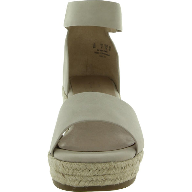 Oakley Womens Buckle Espadrille Wedge Sandals