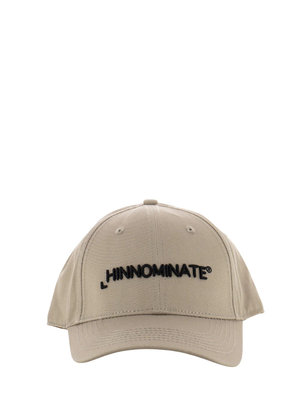 Hinnominate Hinnominate Beige Embroidered Logo Cotton Women's Hat