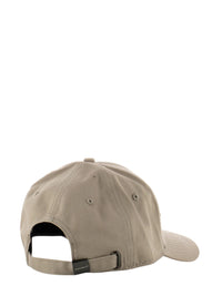 Hinnominate Hinnominate Beige Embroidered Logo Cotton Women's Hat