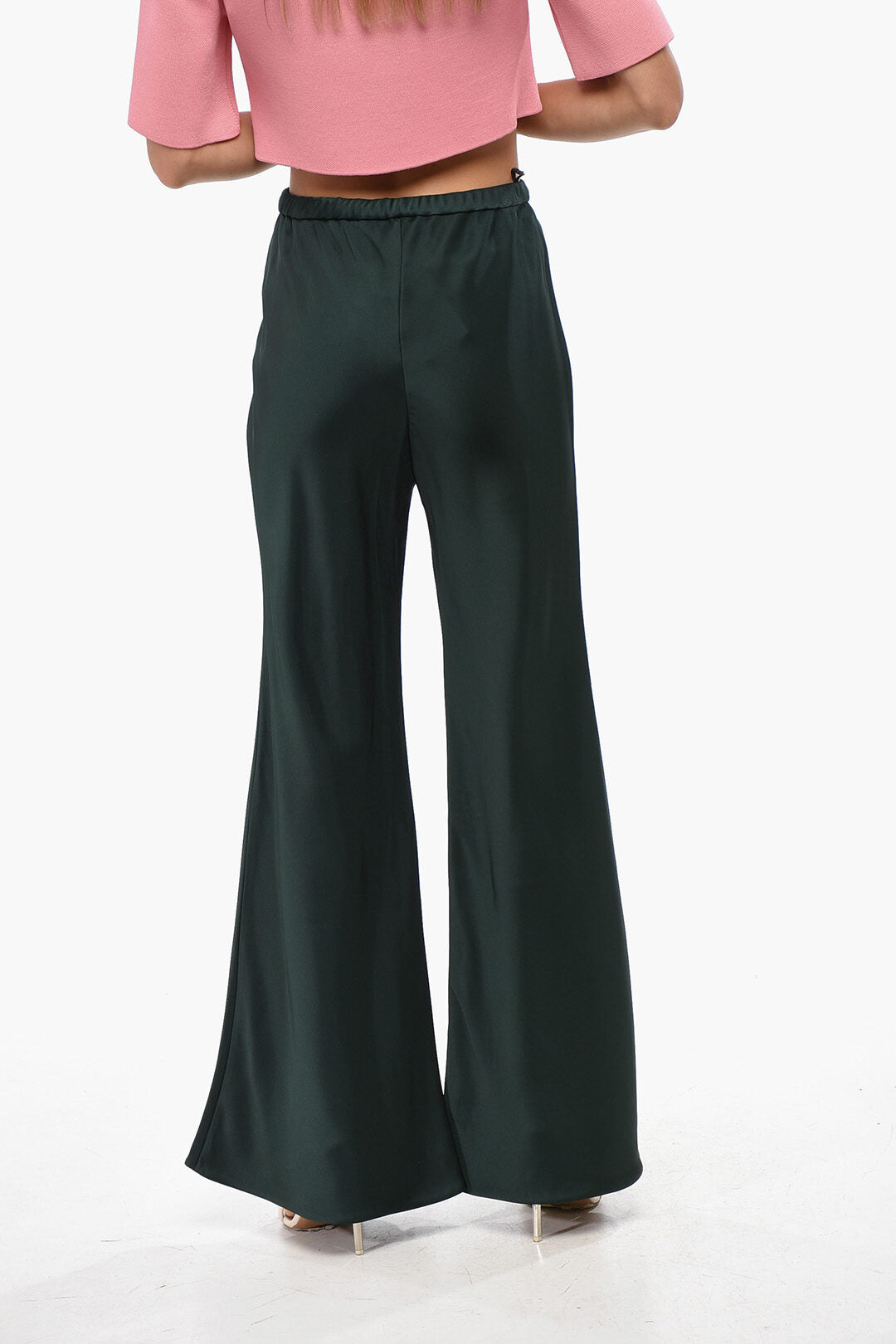 Zimmermann Zimmermann High-Waisted Boot Cut Pants EDEN