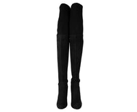 Stuart Weitzman Stuart Weitzman Women's Highland Black Suede Over-the-knee Boot