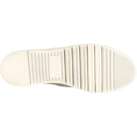 Tia Womens Perforated Faux Leather Slip-On Sneakers