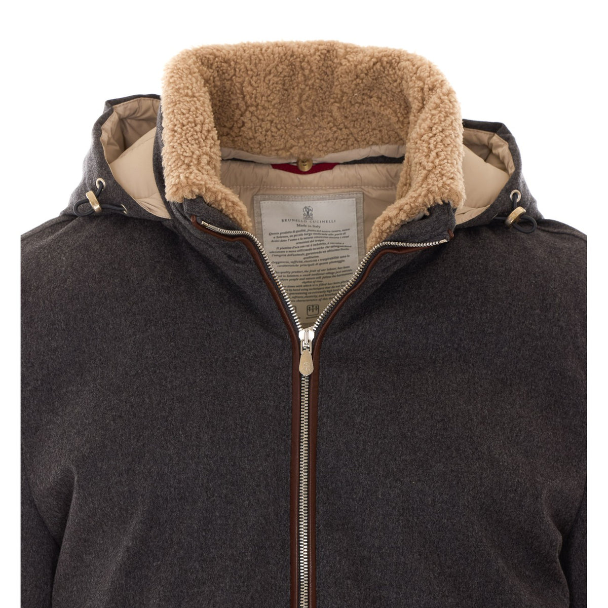 Brunello Cucinelli Brunello Cucinelli Men Hooded Bomber