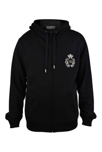 Dolce&Gabbana Men Heraldic Patch Hoodie